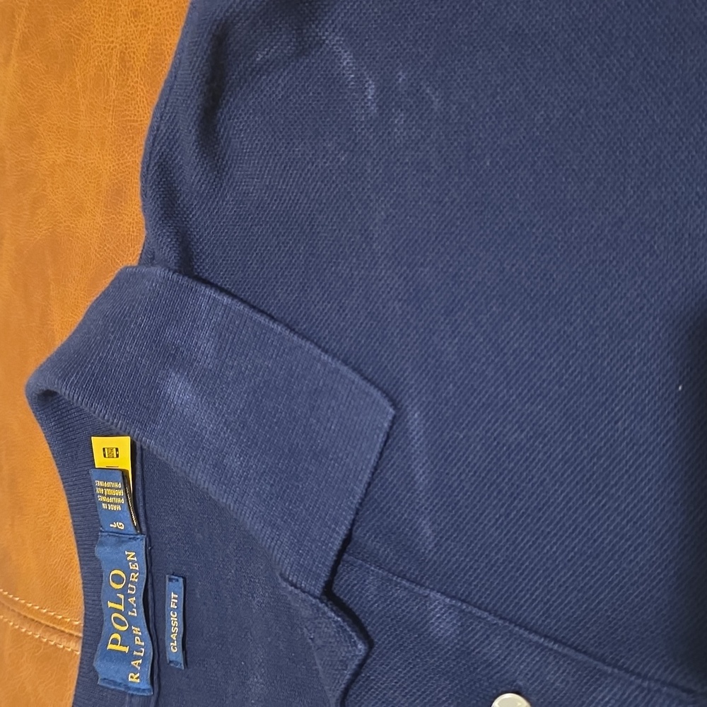 Ralph Lauren Classic Fit Navy Polo - Picture 4 of 5